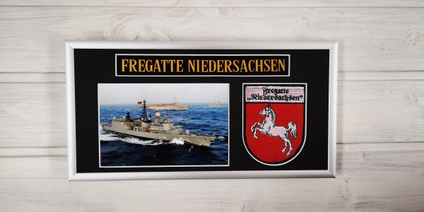 Fregatte Niedersachsen - F208 - 15x30cm