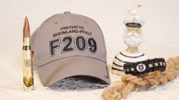 F209 Fregatte Rheinland Pfalz - Geschenkset 3tlg