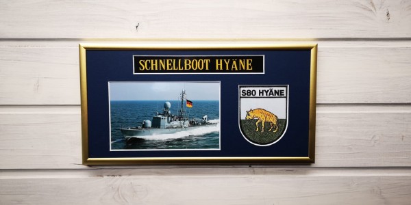 Schnellboot HYÄNE - S80 - P6130 - 15x30cm