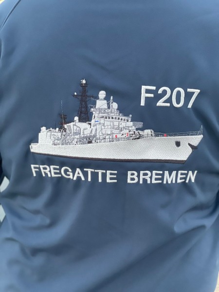 F207 Fregatte BREMEN, WinterSoftshelljacke