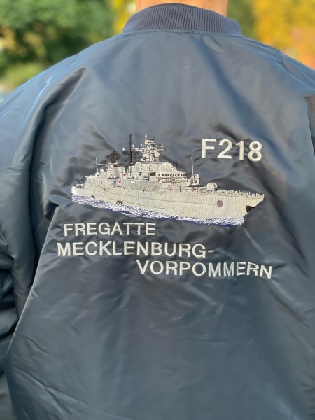 Softshelljacke navy F218 Fregatte Mecklenburg Vorpommern Gr. XL